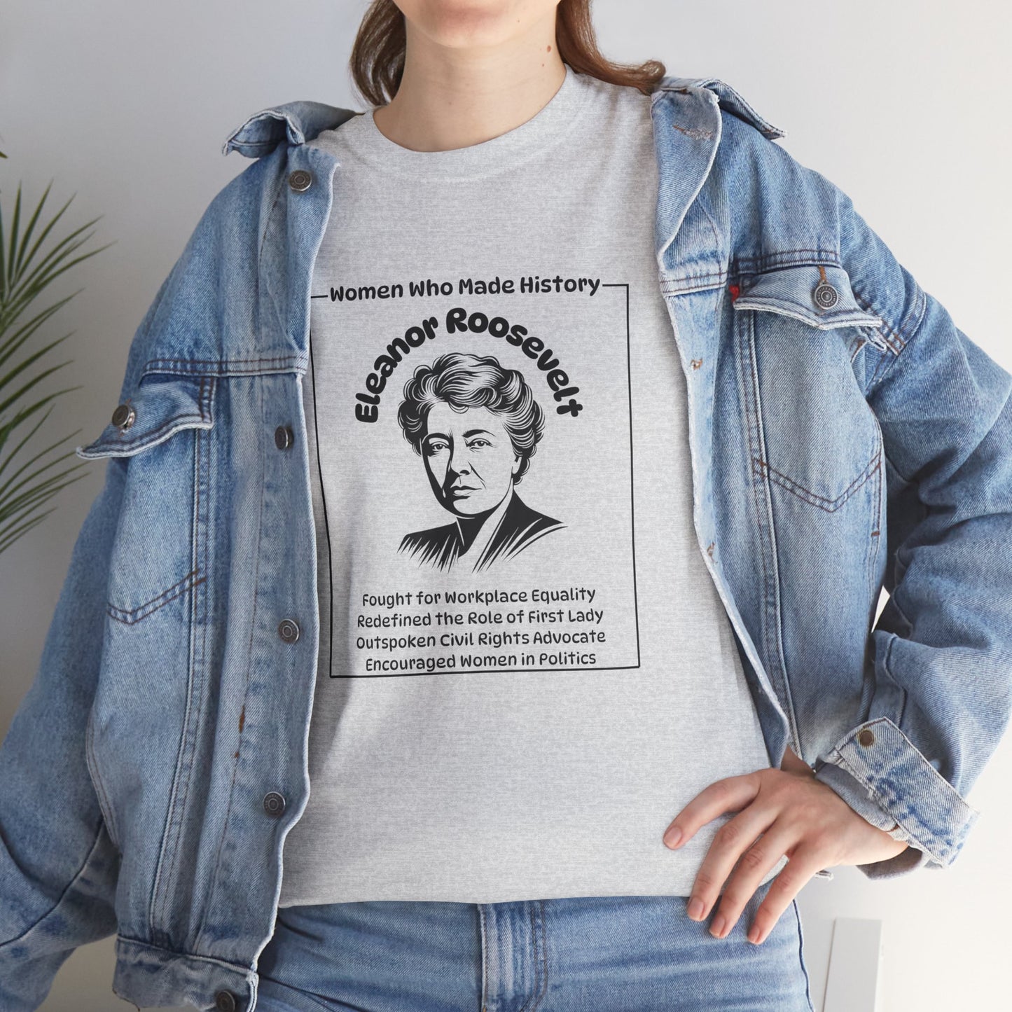 Eleanor Roosevelt Shirt | Human Rights | Spitfire Ladies