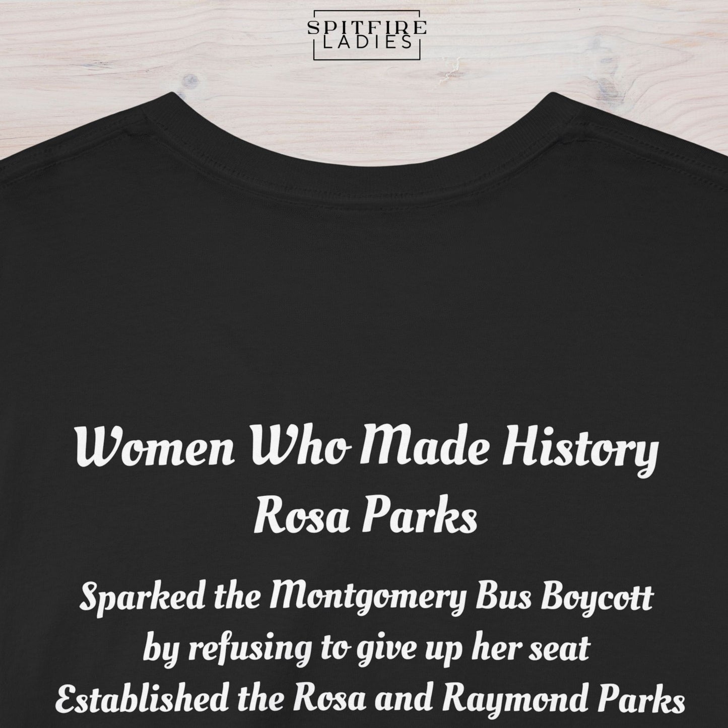 Rosa Parks Tee | Civil Rights & Activism | Spitfire Ladies