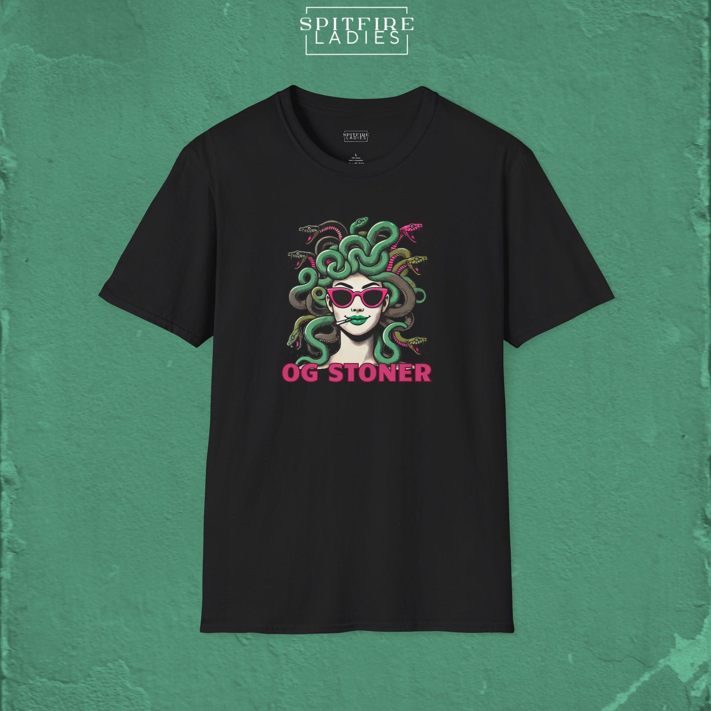 OG Stoner | Medusa Feminist Tee | Spitfire Ladies