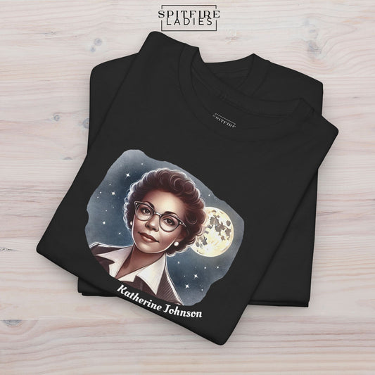 Katherine Johnson Tee | Hidden Figures, NASA & STEM | Spitfire Ladies