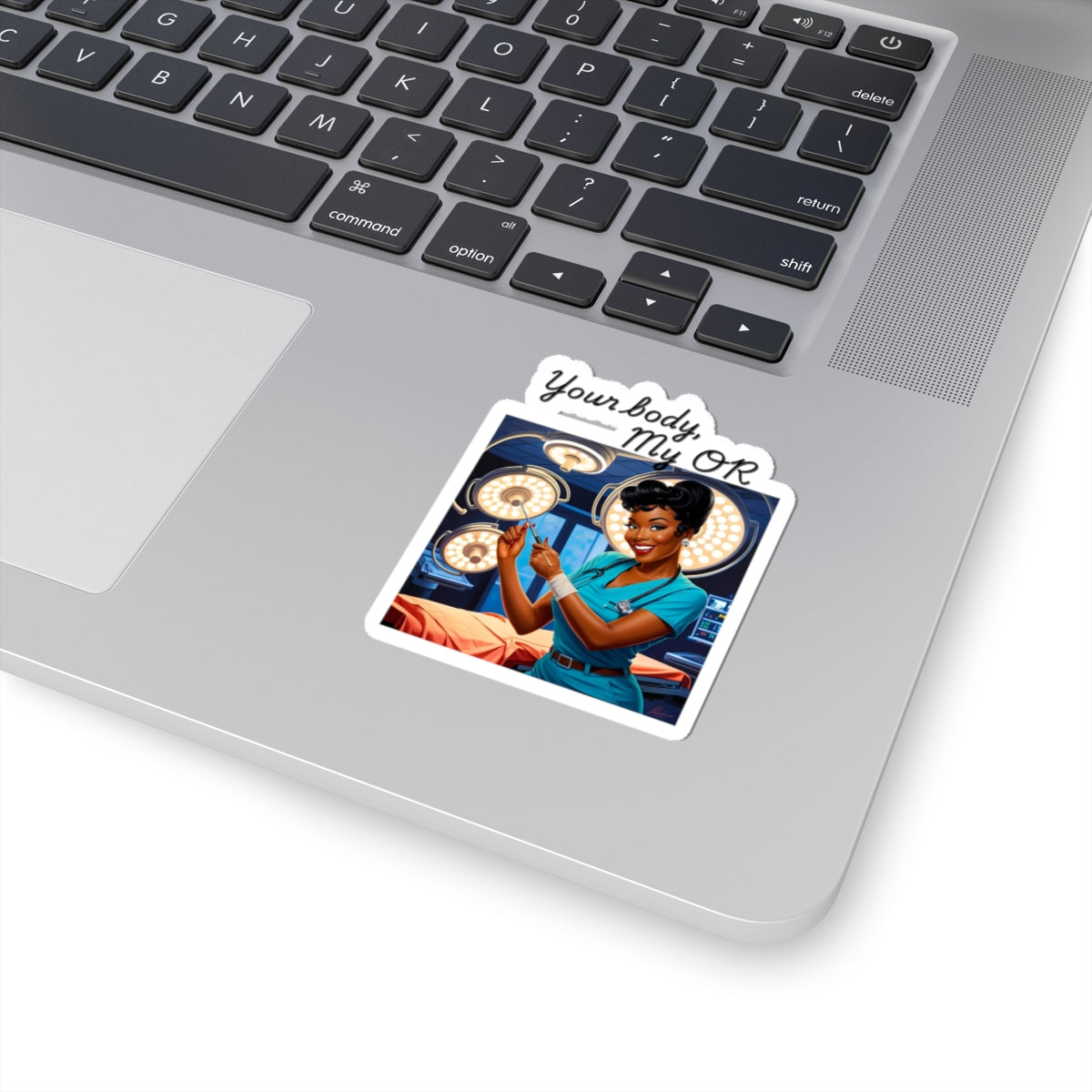 Your Body, My OR | Feminist Sticker | Spitfire Ladies