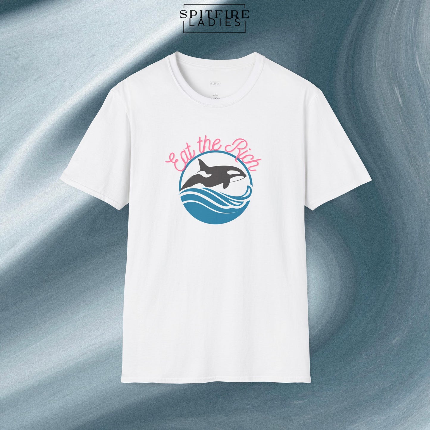 Eat the Rich | Orca Protest Tee | Spitfire Ladies
