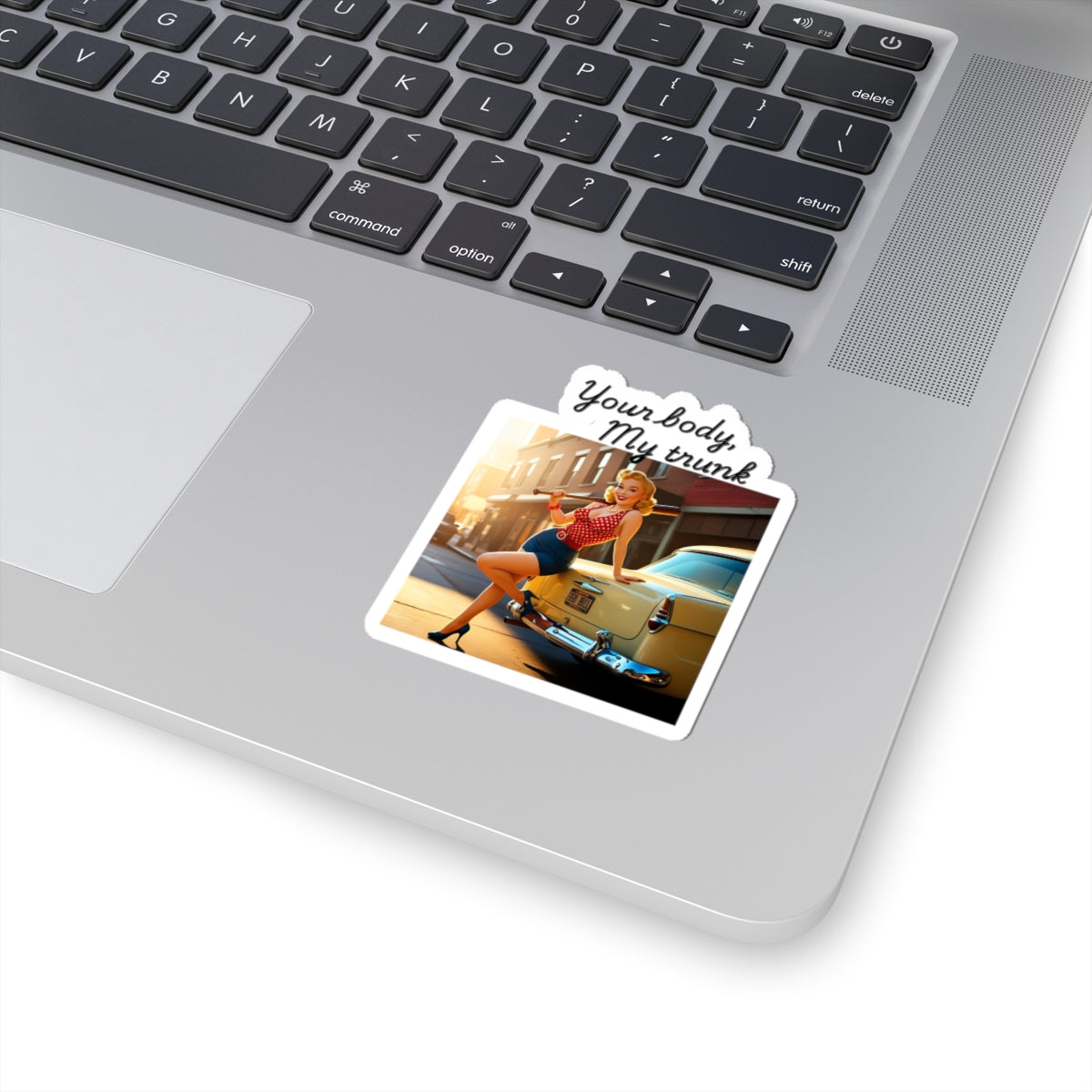 Your Body, My Trunk | Feminist Sticker | Spitfire Ladies