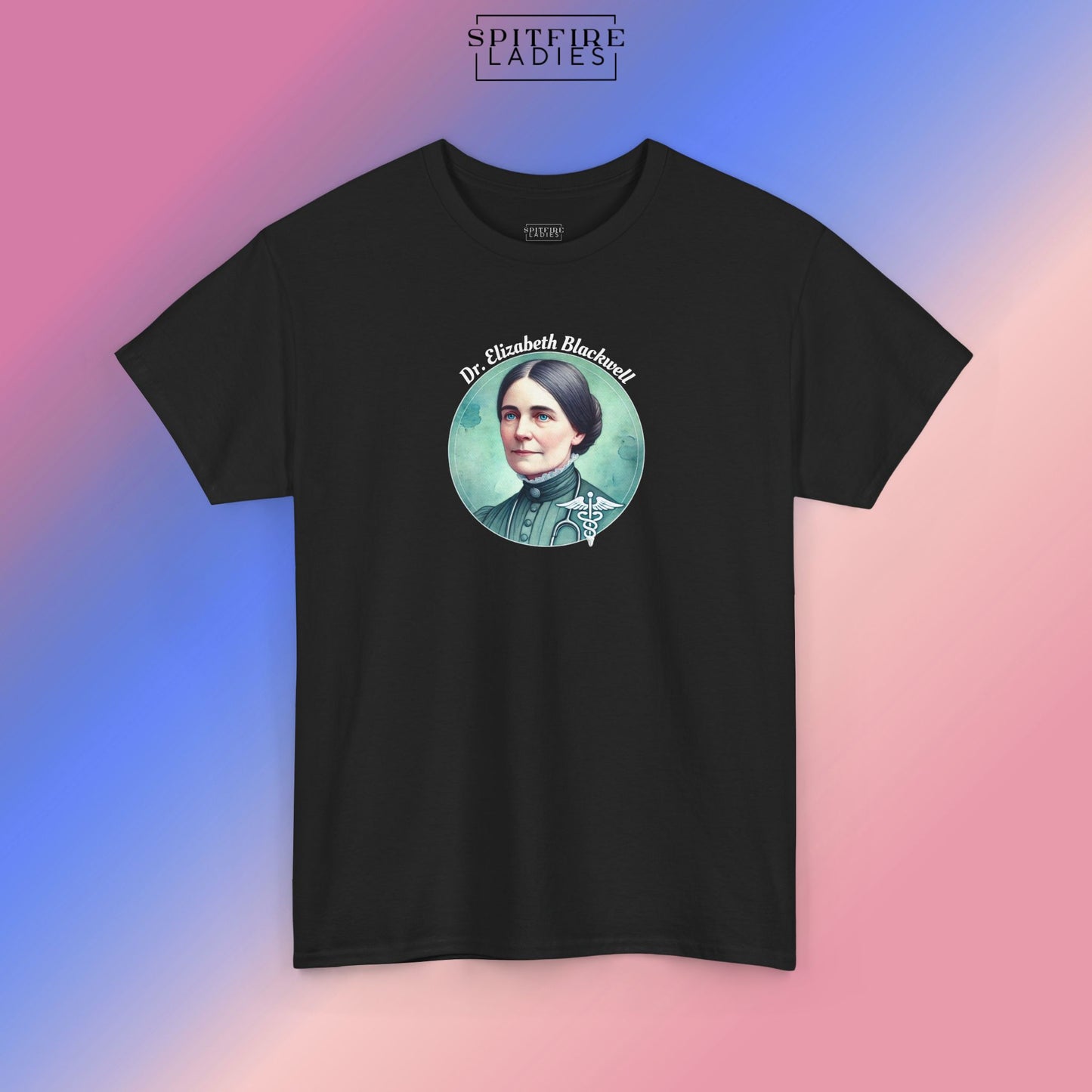 Dr. Elizabeth Blackwell Tee | Women in Medicine | Spitfire Ladies