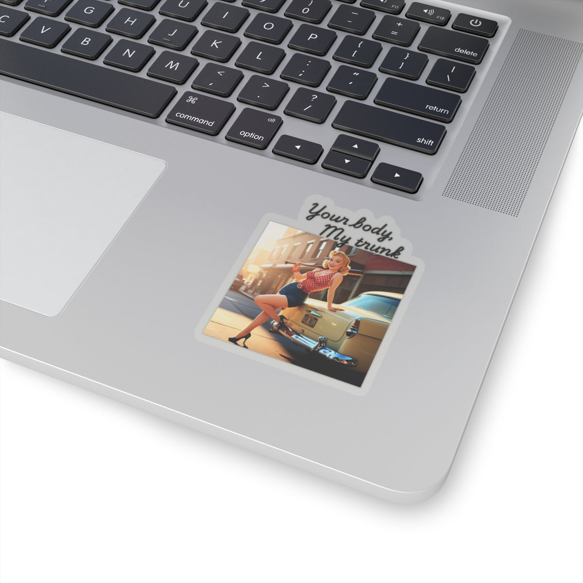 Your Body, My Trunk | Feminist Sticker | Spitfire Ladies