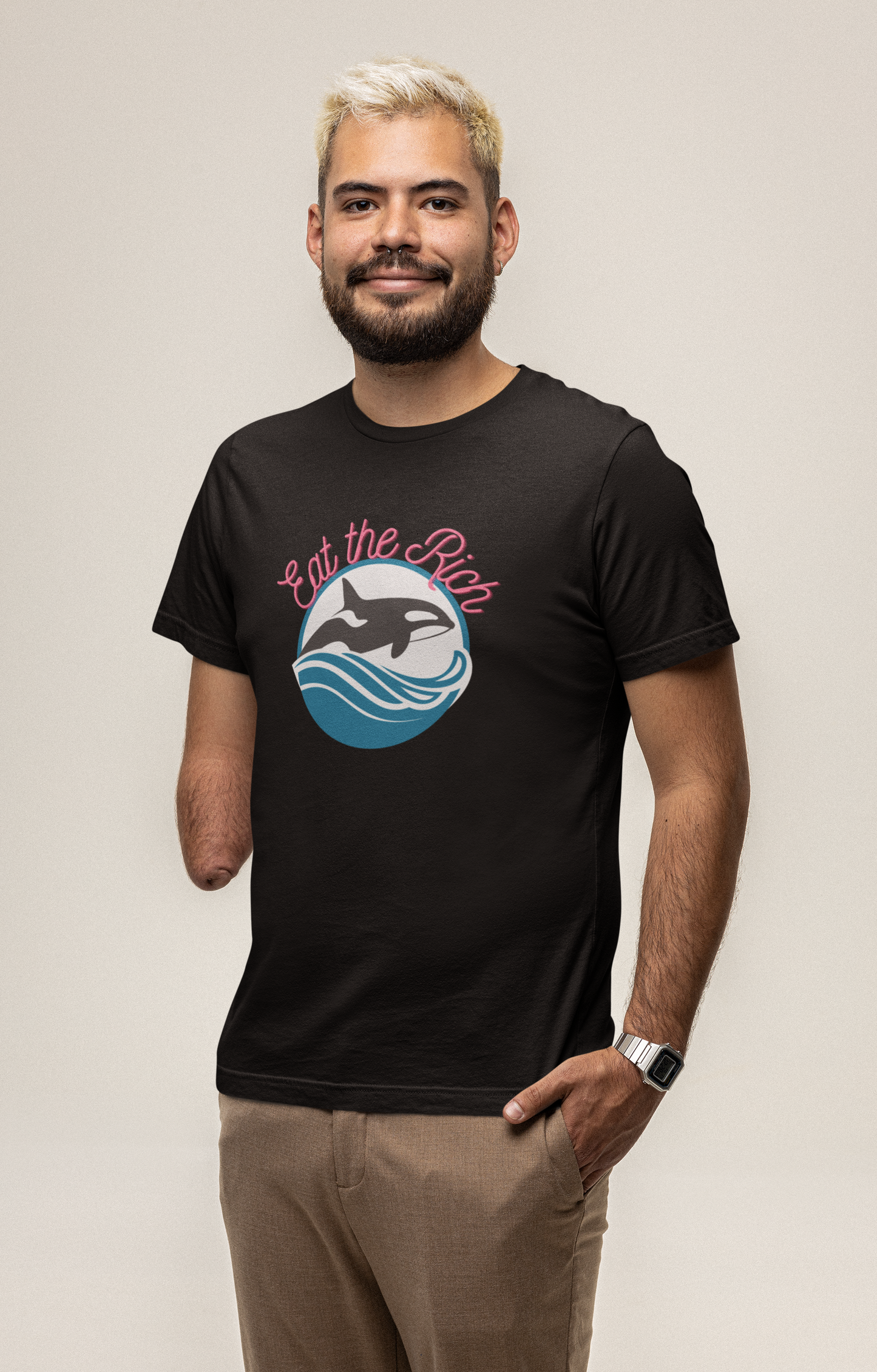 Eat the Rich | Orca Protest Tee | Spitfire Ladies