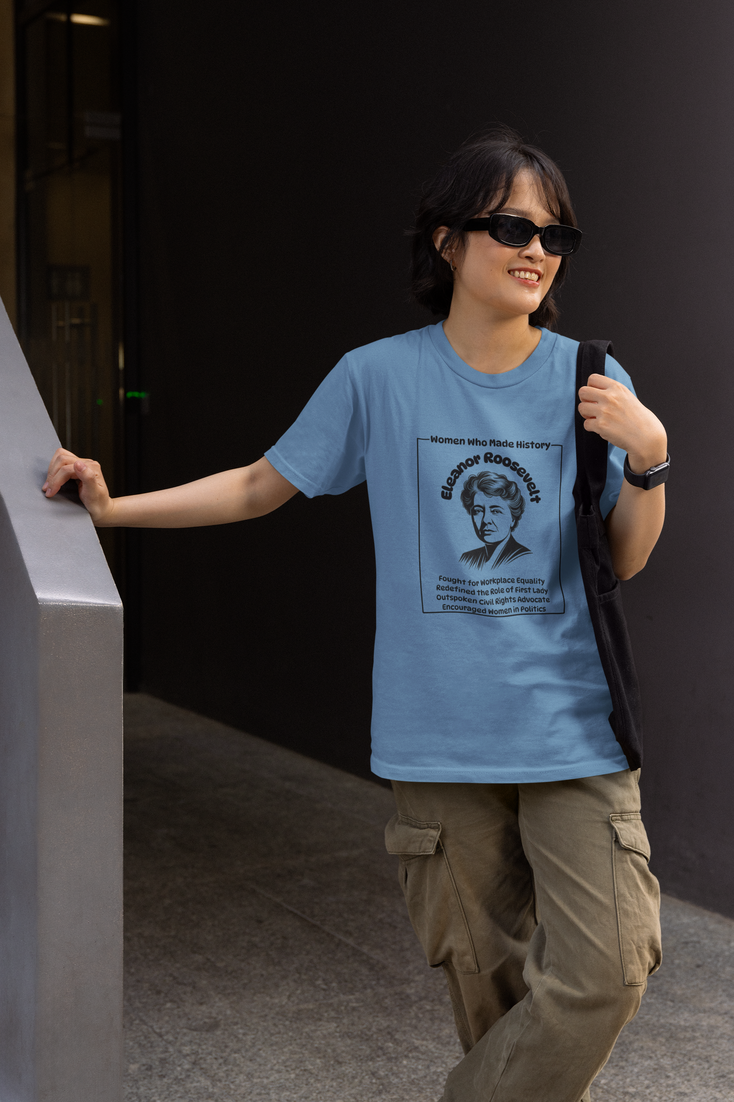 Eleanor Roosevelt Shirt | Human Rights | Spitfire Ladies