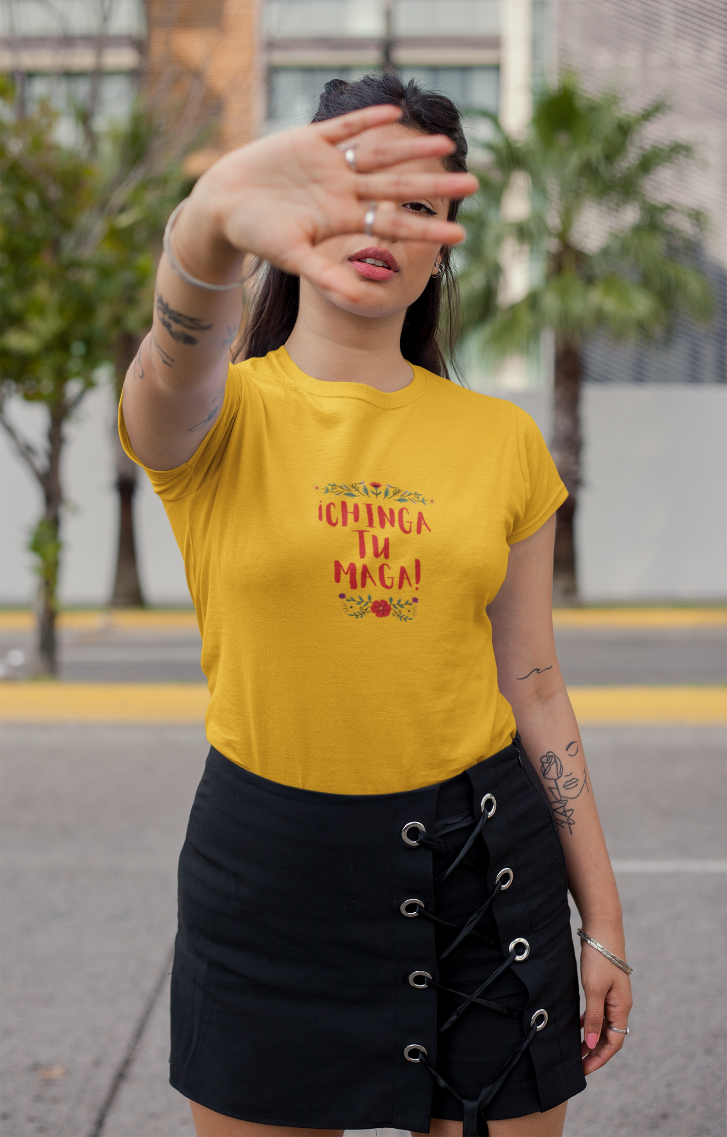 Chinga Tu MAGA | Latina Political Protest Tee | Spitfire Ladies