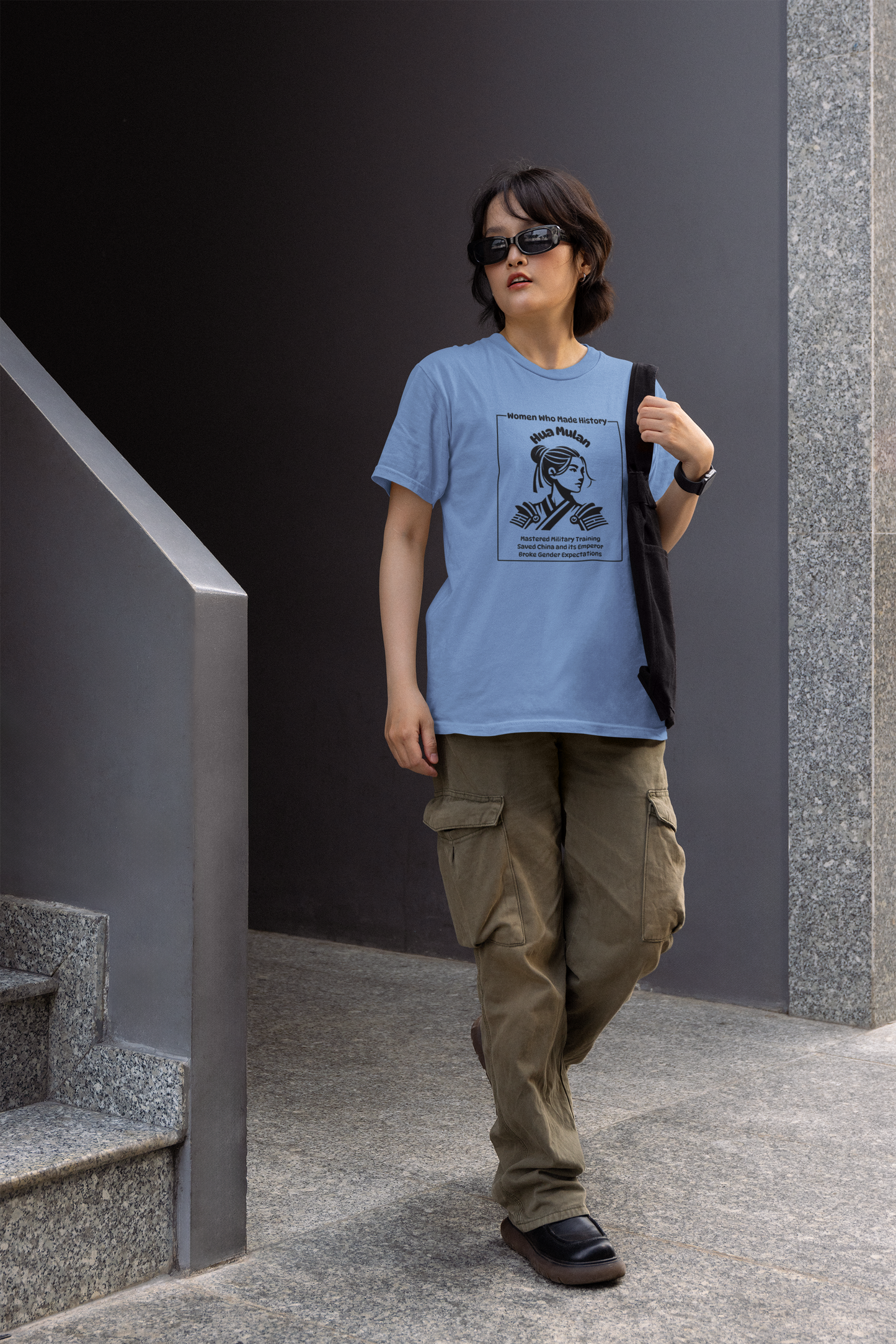 Hua Mulan Shirt | Chinese Warrior Tee | Spitfire Ladies