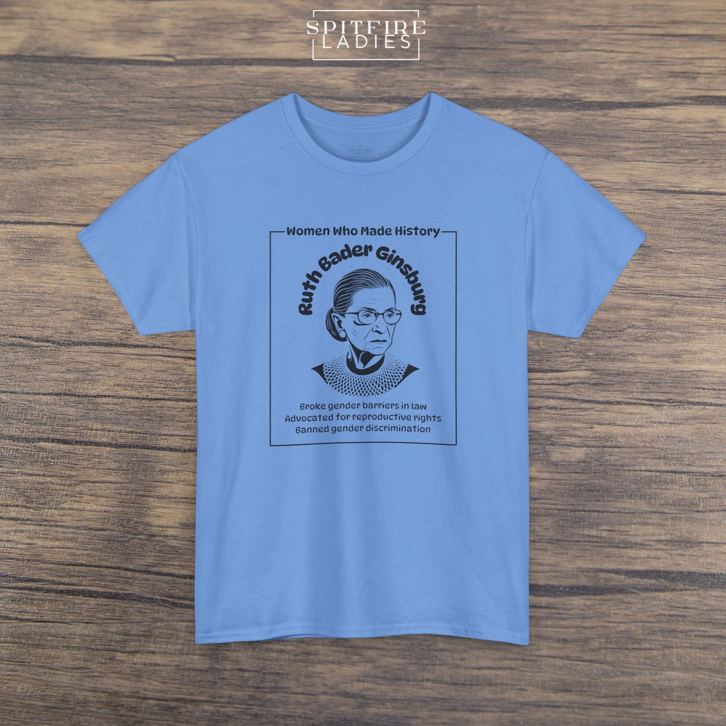 Ruth Bader Ginsburg Tee | Women's Rights & SCOTUS | Spitfire Ladies