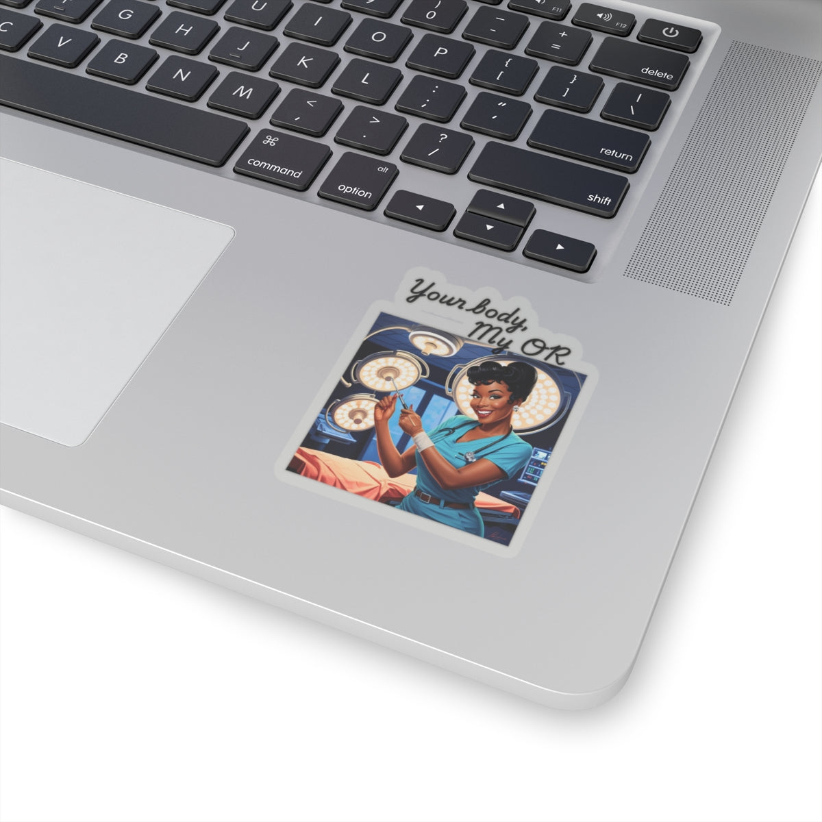 Your Body, My OR | Feminist Sticker | Spitfire Ladies