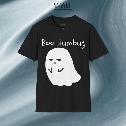 Boo Humbug | Anti-Halloween Ghost Tee | Spitfire Ladies