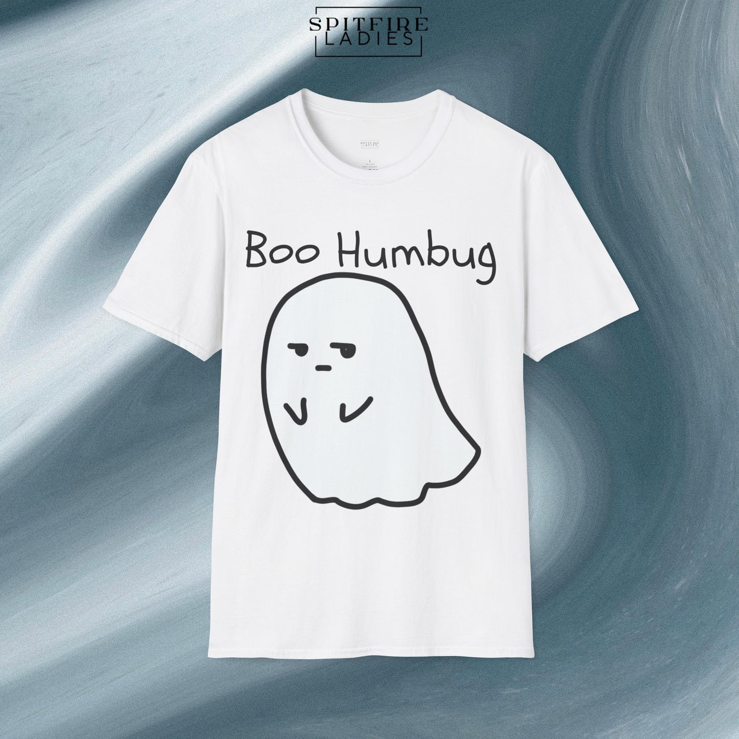 Boo Humbug | Anti-Halloween Ghost Tee | Spitfire Ladies