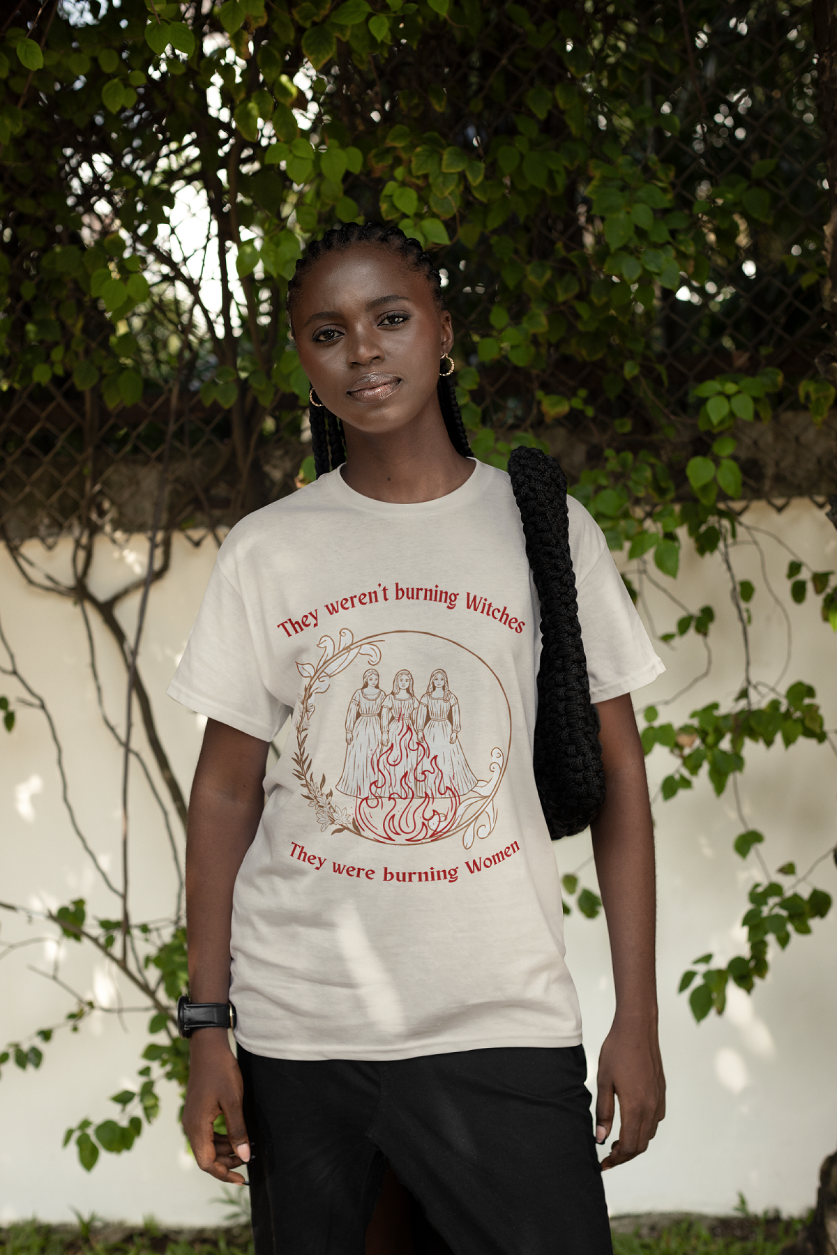 They Weren't Burning Witches, They Were Burning Women | Feminist History Tee | Spitfire Ladies
