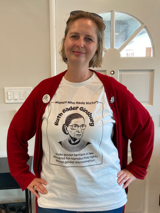 Ruth Bader Ginsburg Tee | Women's Rights & SCOTUS | Spitfire Ladies