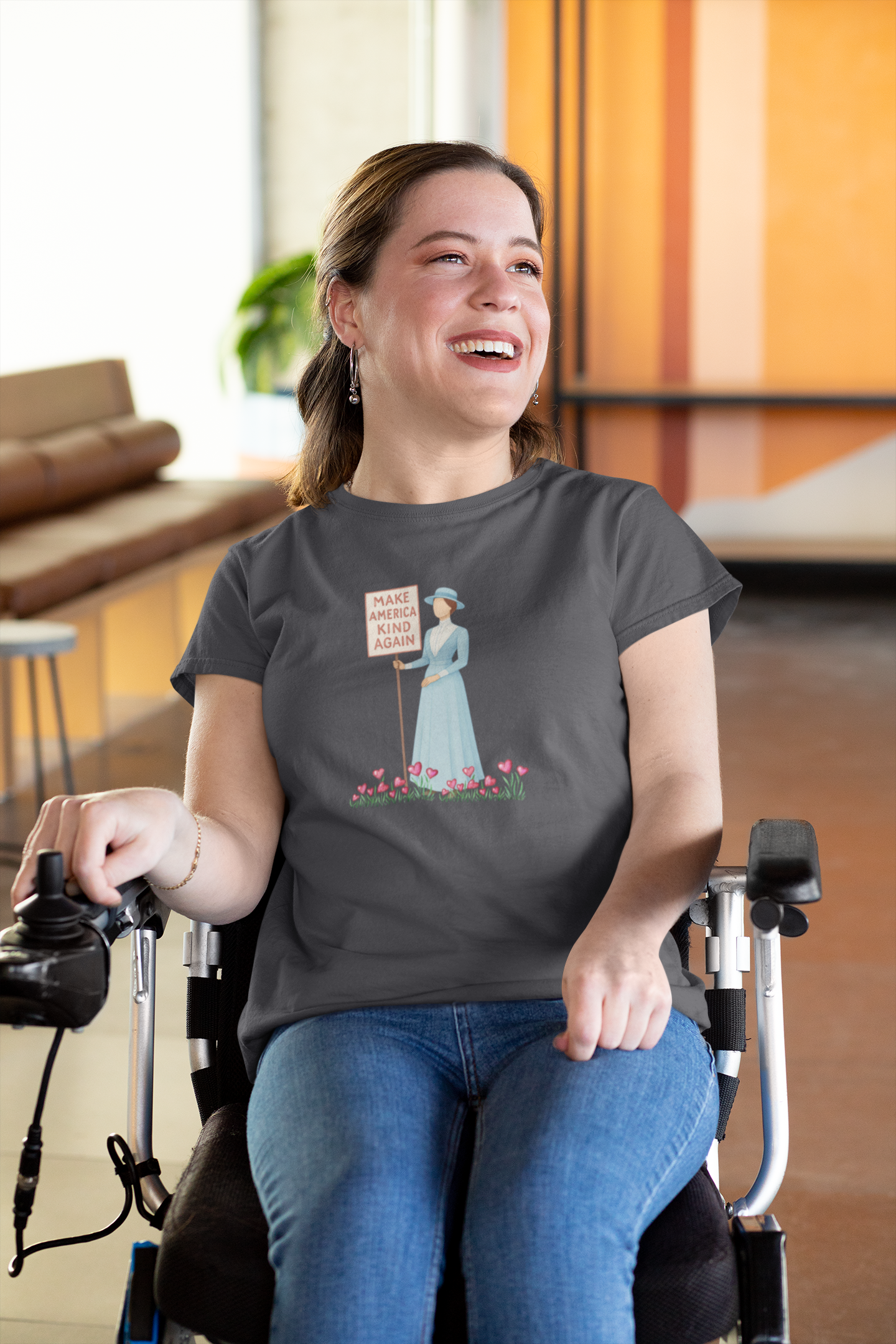 Make America Kind Again | Suffragette Protest Tee | Spitfire Ladies