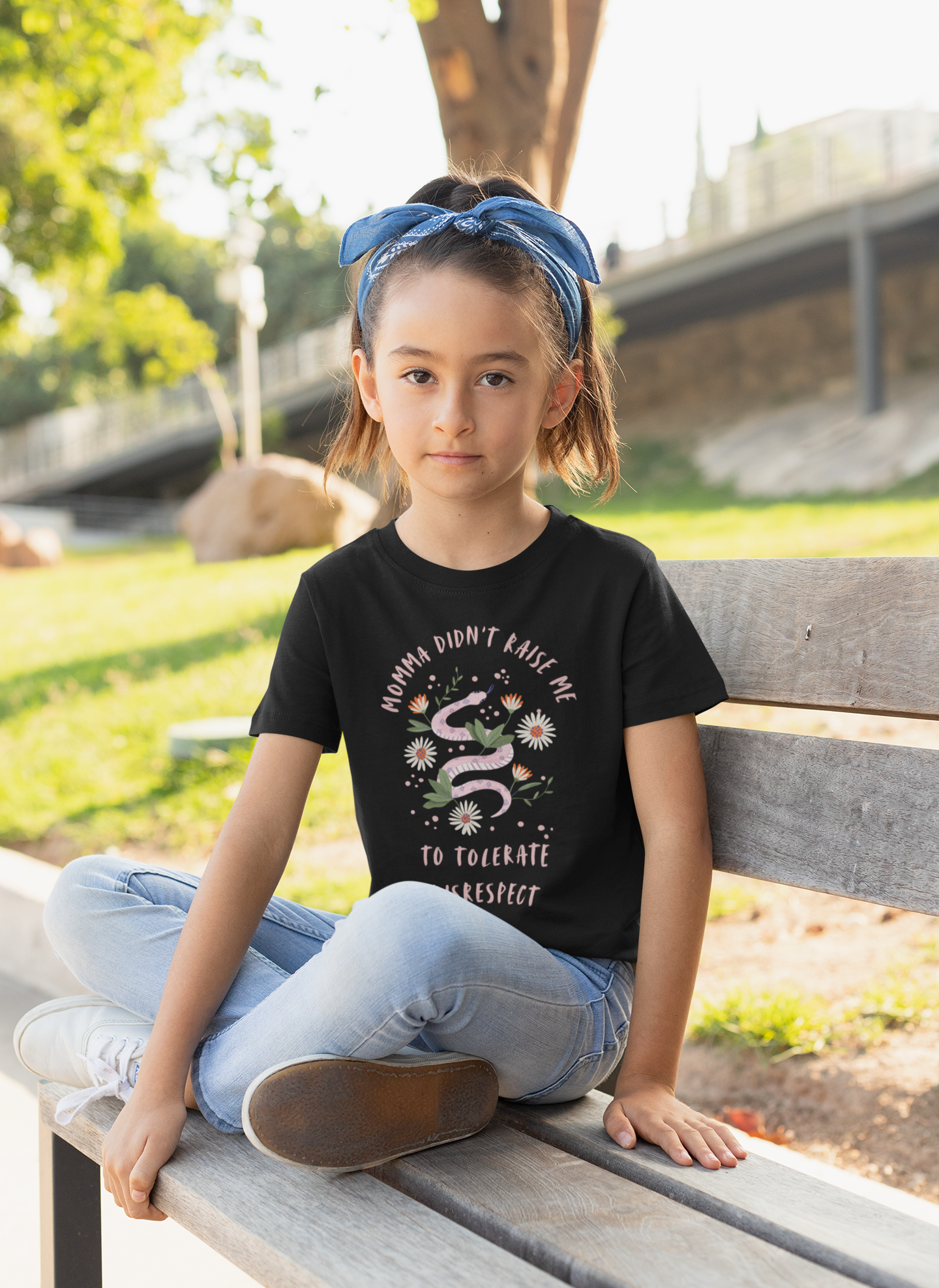 Momma Didn't Raise Me | Kids Feminist Tee | Spitfire Ladies