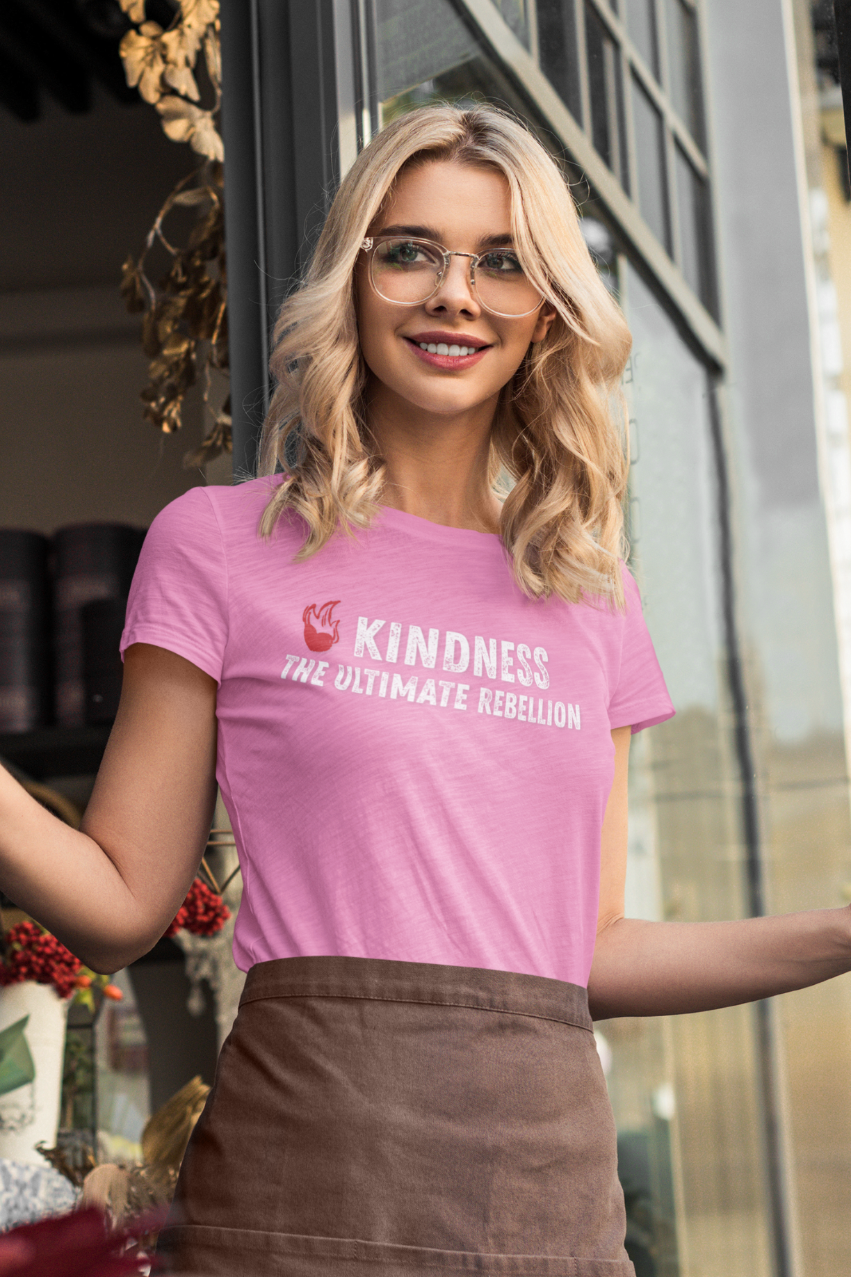 Kindness, The Ultimate Rebellion | Feminist Tee | Spitfire Ladies