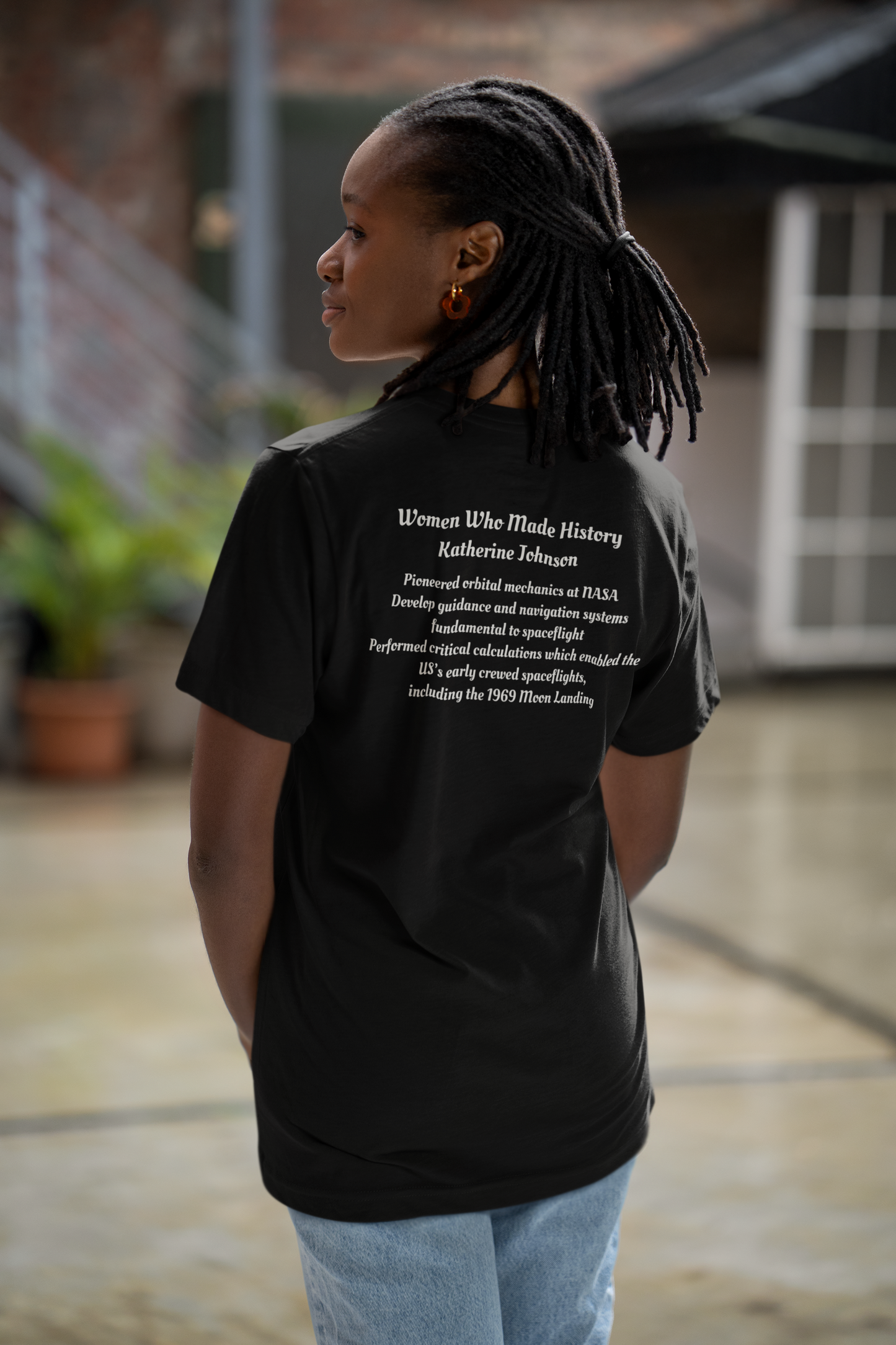 Katherine Johnson Tee | Hidden Figures, NASA & STEM | Spitfire Ladies