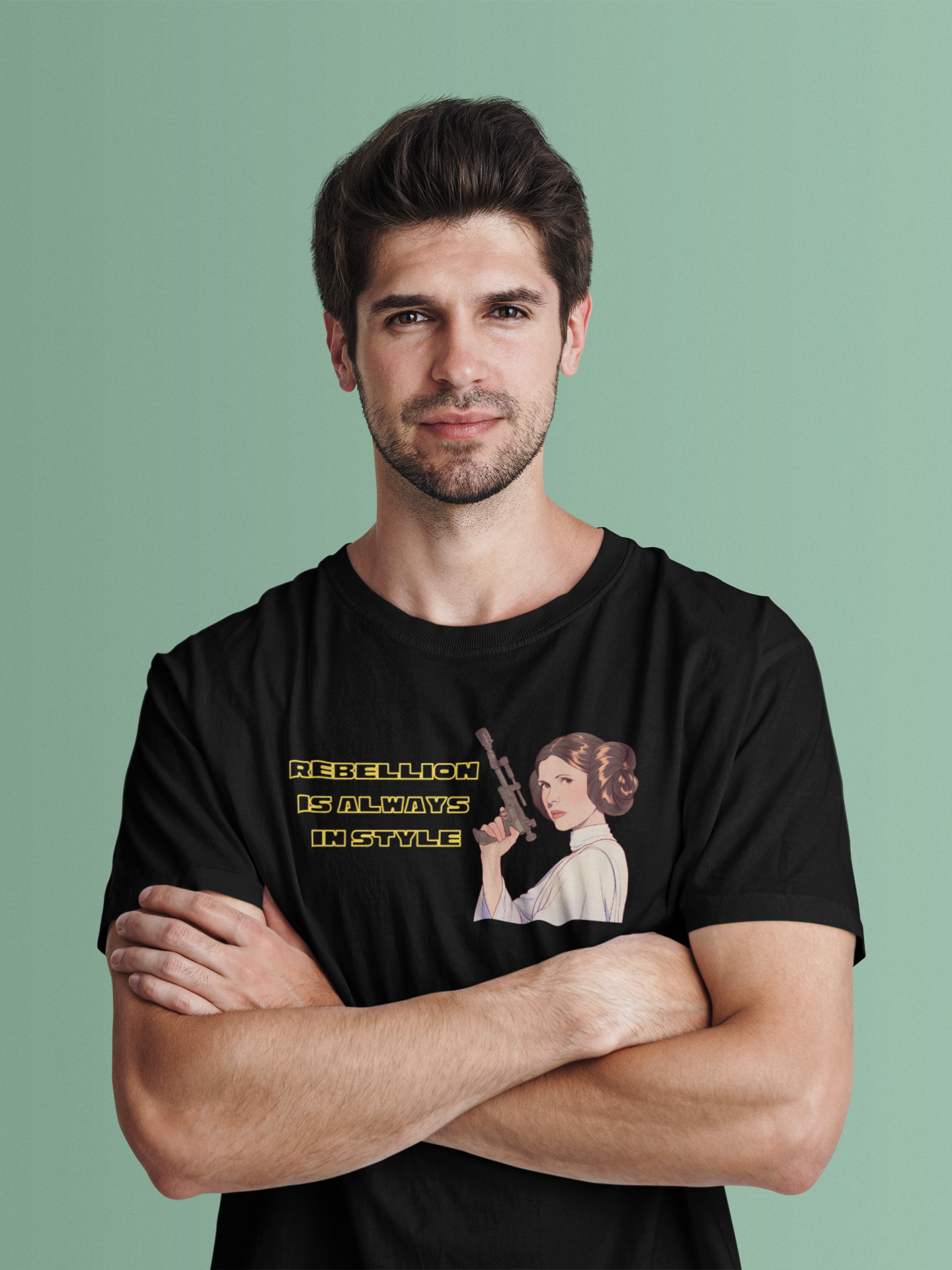 Rebellion is Always in Style | Princess Leia Feminist Tee | Spitfire Ladies
