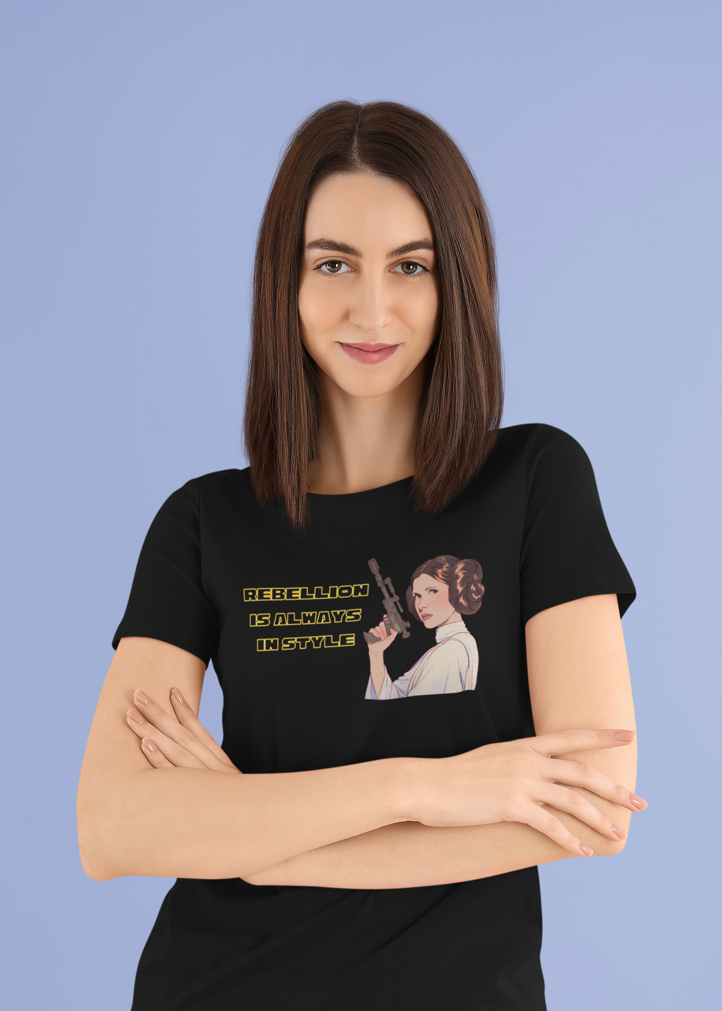 Rebellion is Always in Style | Princess Leia Feminist Tee | Spitfire Ladies